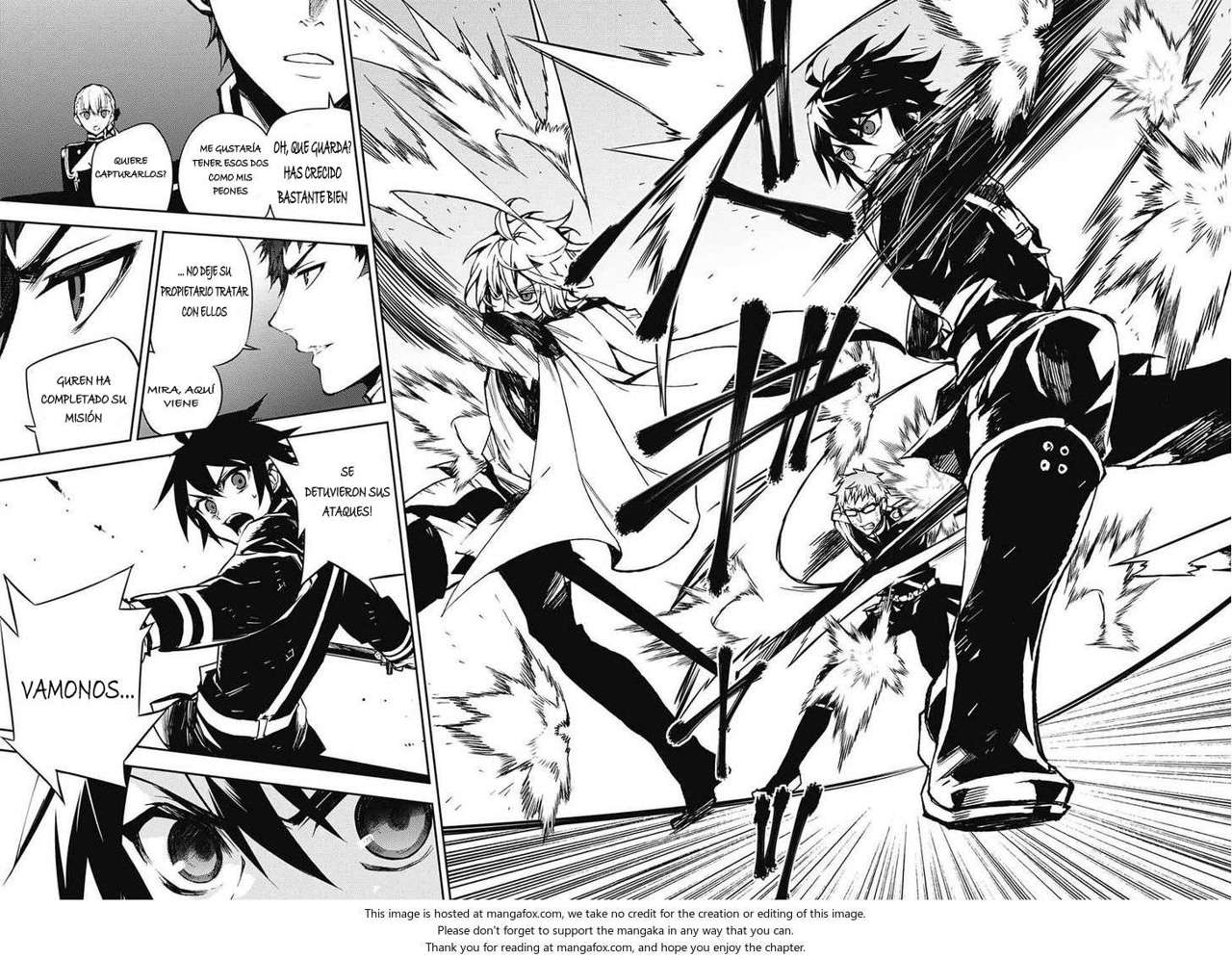 Owari no Seraph Capitulo 40: Trompeta de la Desruccion página 9
