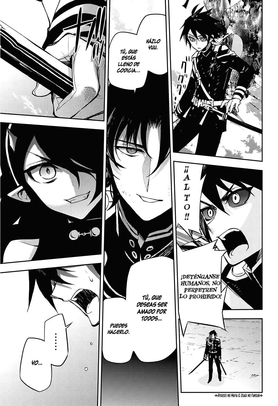 Owari no Seraph Capitulo 41: Un amor codicioso página 17
