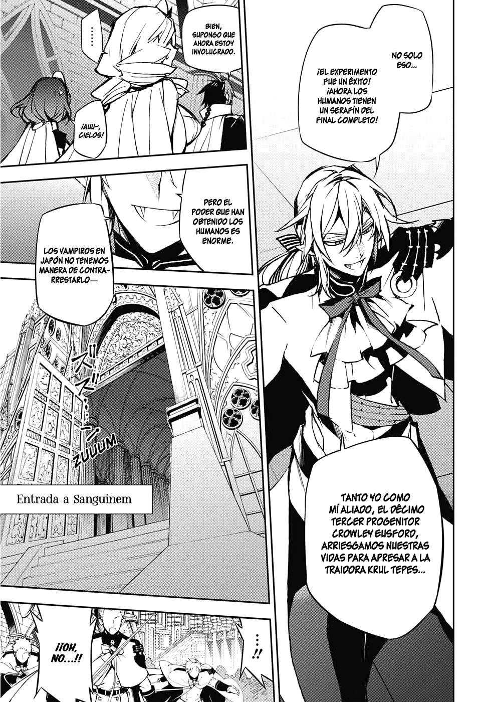 Owari no Seraph Capitulo 42: El final de Sanguinem página 16