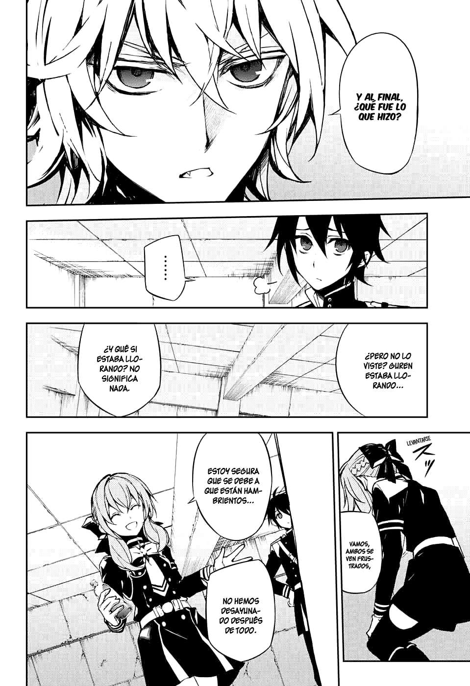Owari no Seraph Capitulo 43: La Aldea del Comienzo página 14