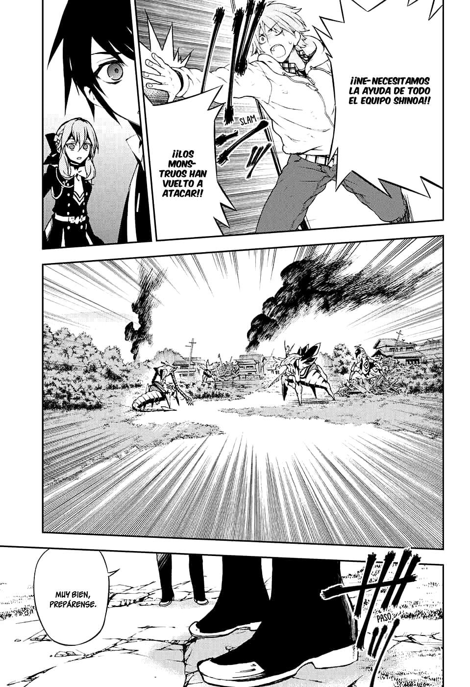 Owari no Seraph Capitulo 43: La Aldea del Comienzo página 17