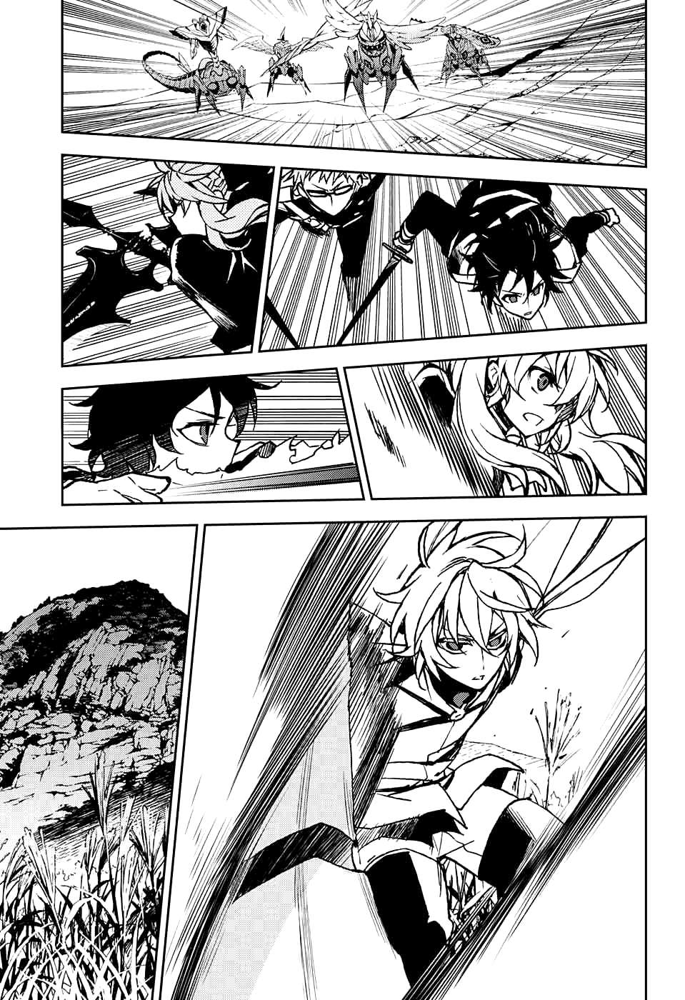 Owari no Seraph Capitulo 43: La Aldea del Comienzo página 19