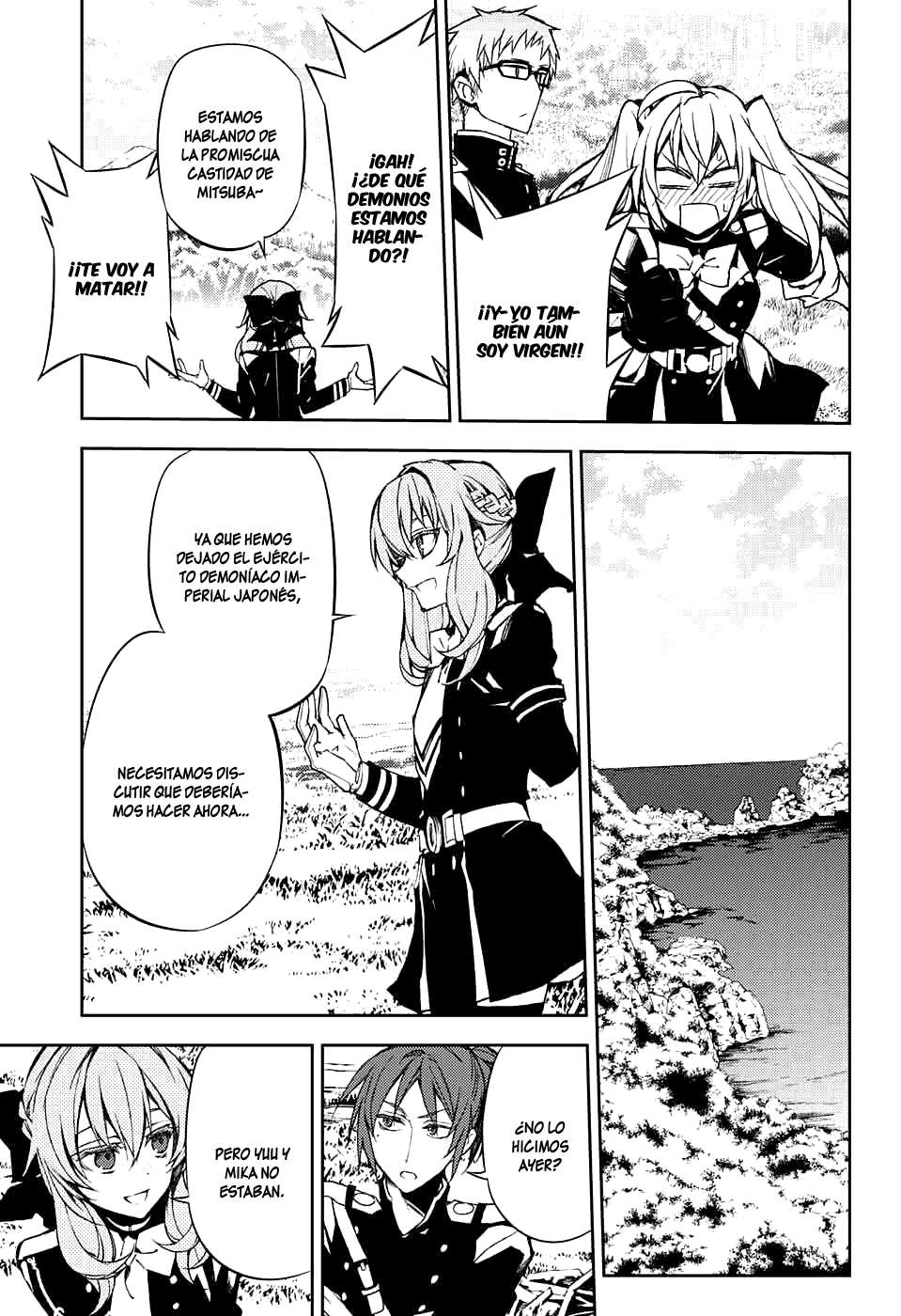 Owari no Seraph Capitulo 43: La Aldea del Comienzo página 27