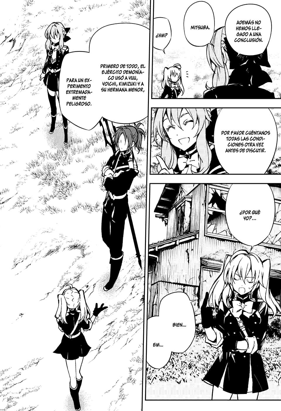 Owari no Seraph Capitulo 43: La Aldea del Comienzo página 28