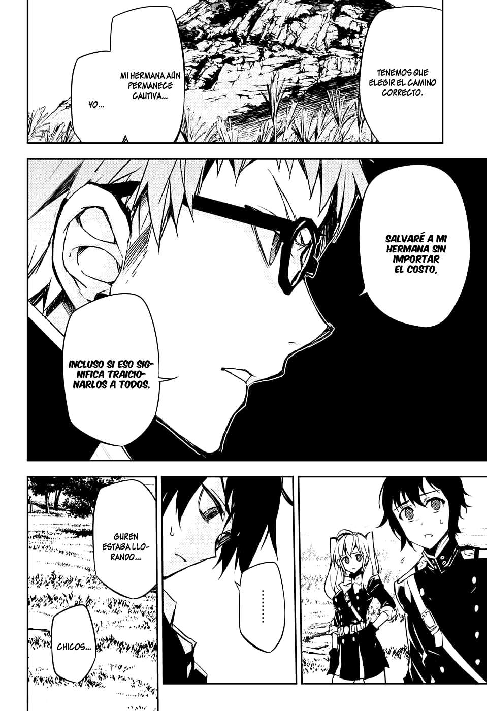 Owari no Seraph Capitulo 43: La Aldea del Comienzo página 34