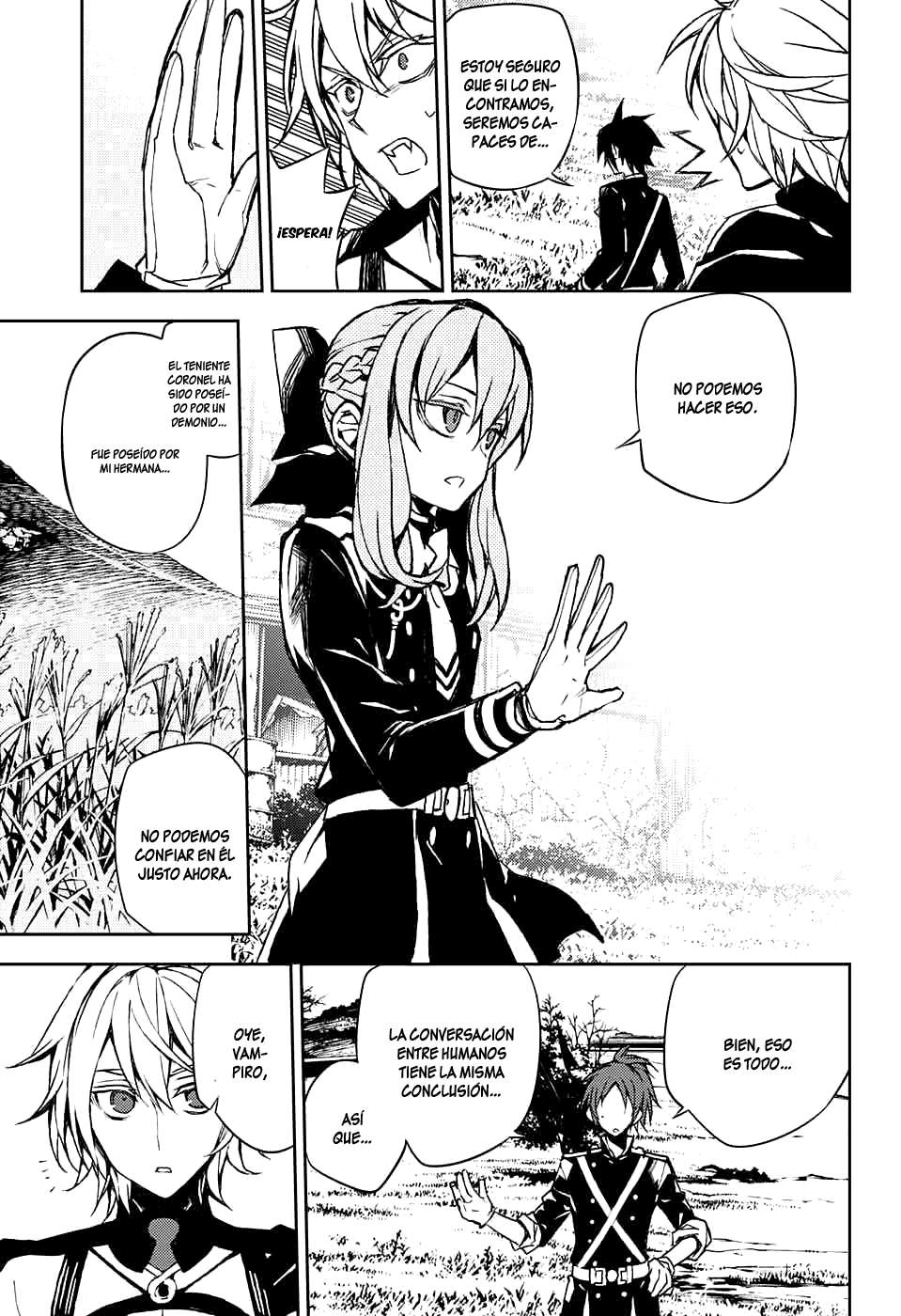 Owari no Seraph Capitulo 43: La Aldea del Comienzo página 35