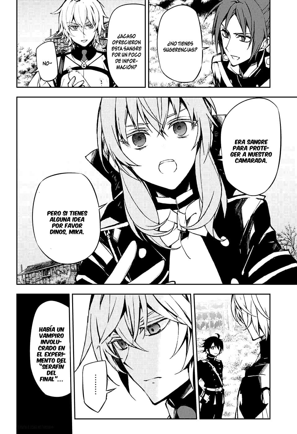 Owari no Seraph Capitulo 43: La Aldea del Comienzo página 36
