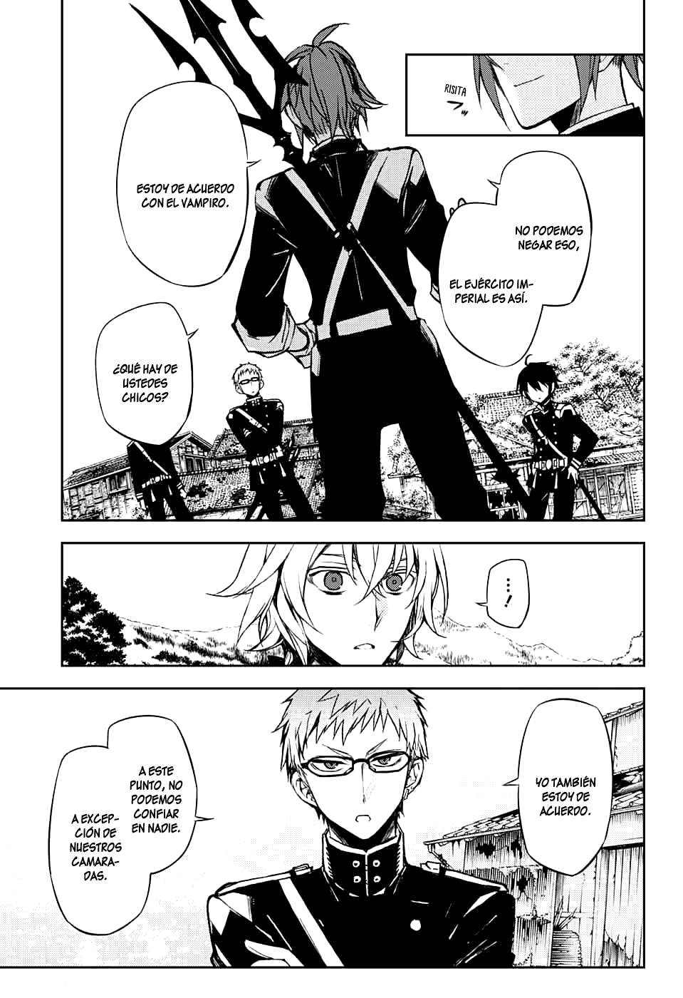 Owari no Seraph Capitulo 43: La Aldea del Comienzo página 39