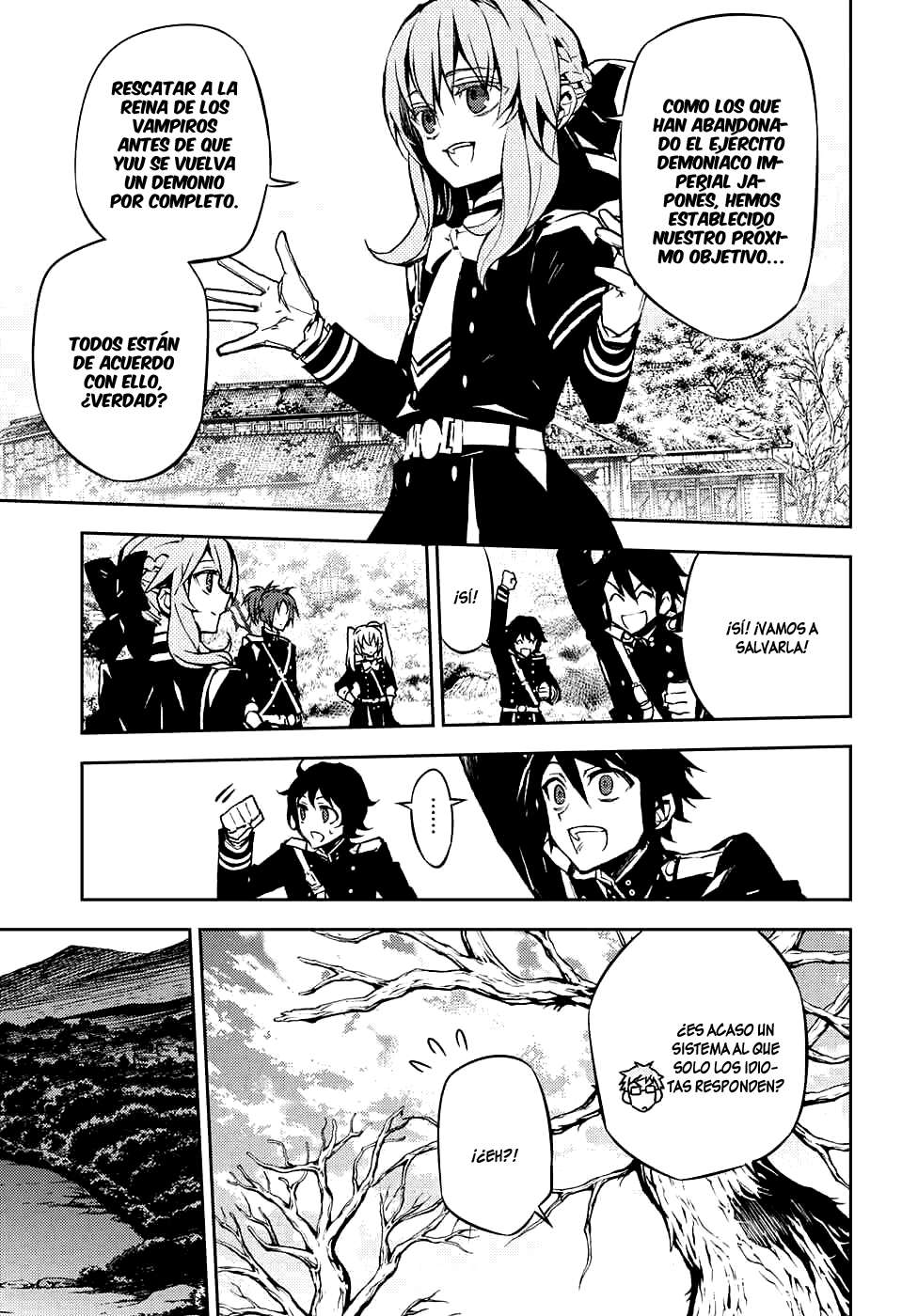 Owari no Seraph Capitulo 43: La Aldea del Comienzo página 41