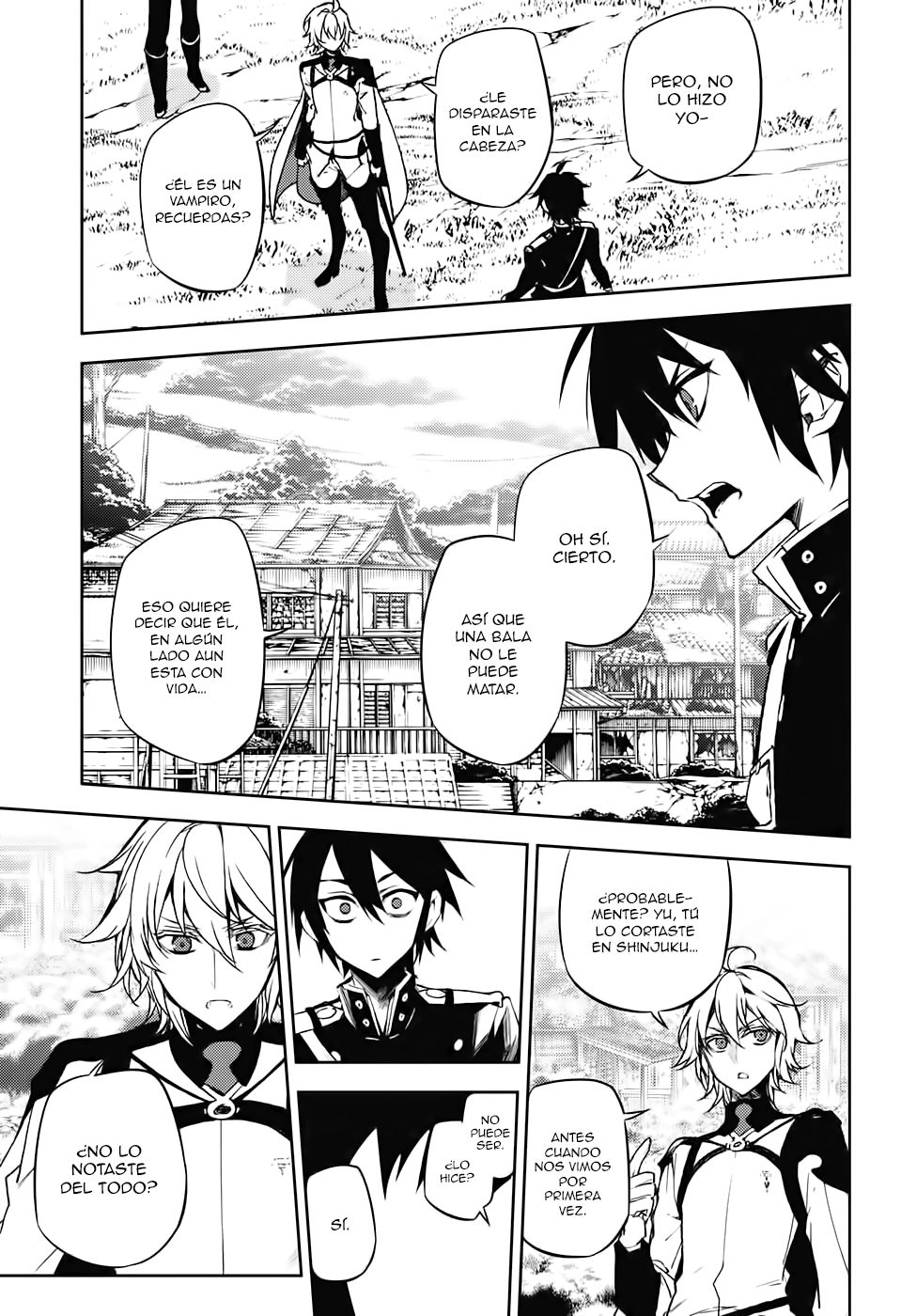 Owari no Seraph Capitulo 44: Un Paseo A Través de la Orilla de la Muerte página 10