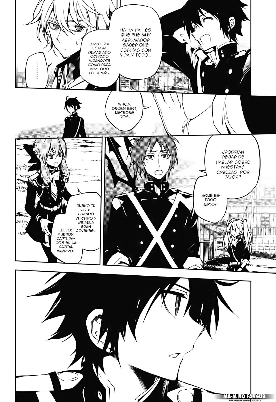 Owari no Seraph Capitulo 44: Un Paseo A Través de la Orilla de la Muerte página 11