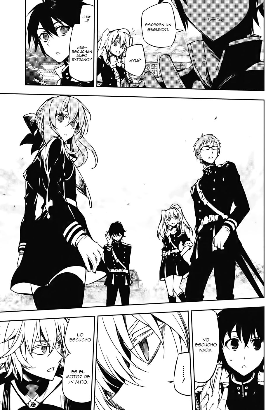 Owari no Seraph Capitulo 44: Un Paseo A Través de la Orilla de la Muerte página 12
