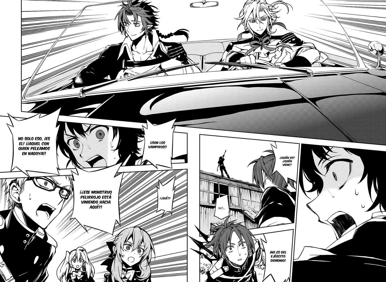 Owari no Seraph Capitulo 44: Un Paseo A Través de la Orilla de la Muerte página 19
