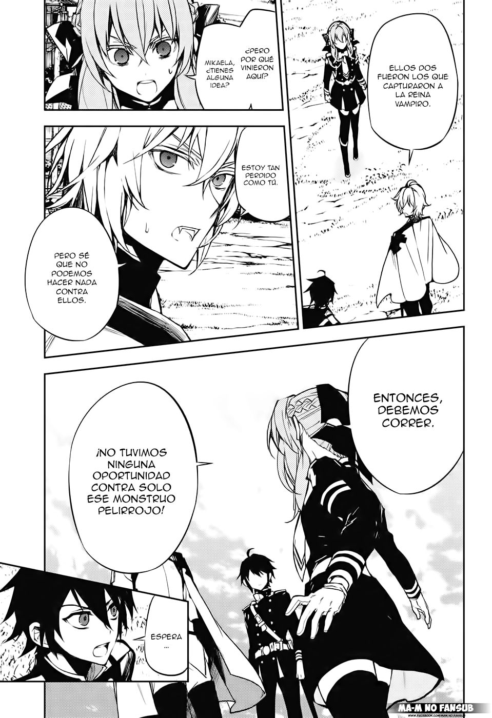 Owari no Seraph Capitulo 44: Un Paseo A Través de la Orilla de la Muerte página 21