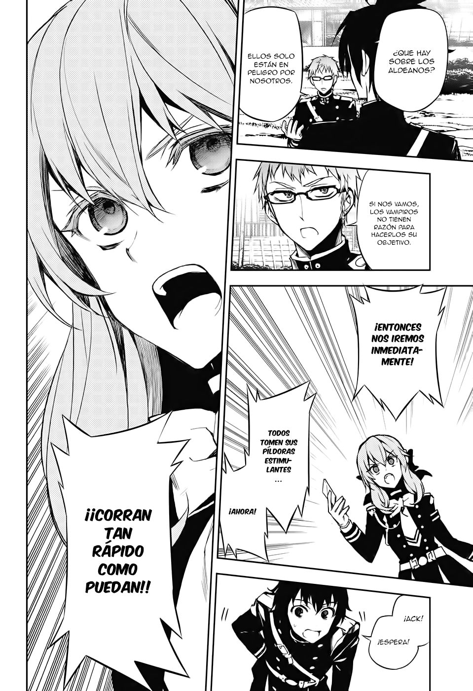 Owari no Seraph Capitulo 44: Un Paseo A Través de la Orilla de la Muerte página 22