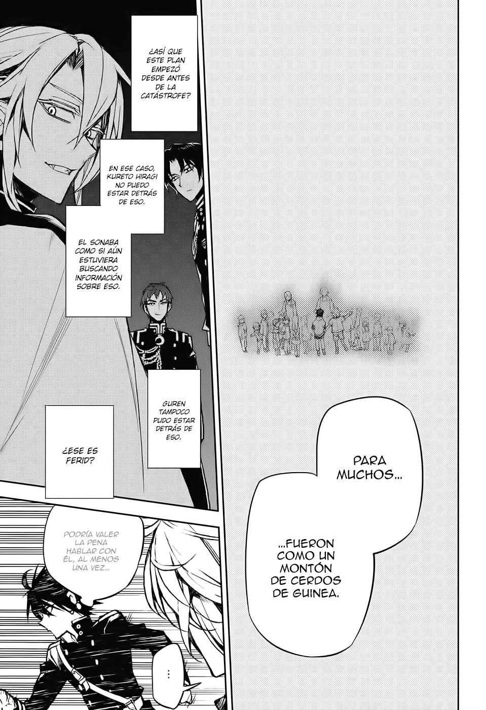 Owari no Seraph Capitulo 44: Un Paseo A Través de la Orilla de la Muerte página 34