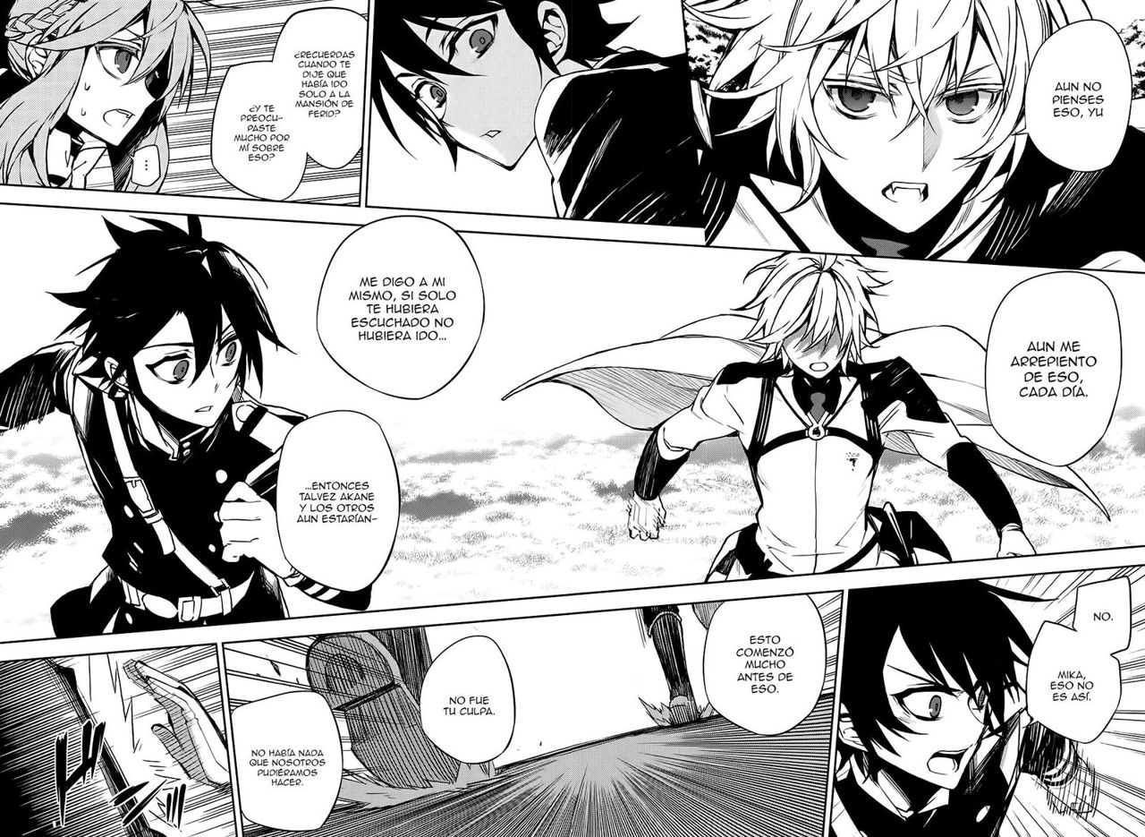 Owari no Seraph Capitulo 44: Un Paseo A Través de la Orilla de la Muerte página 35