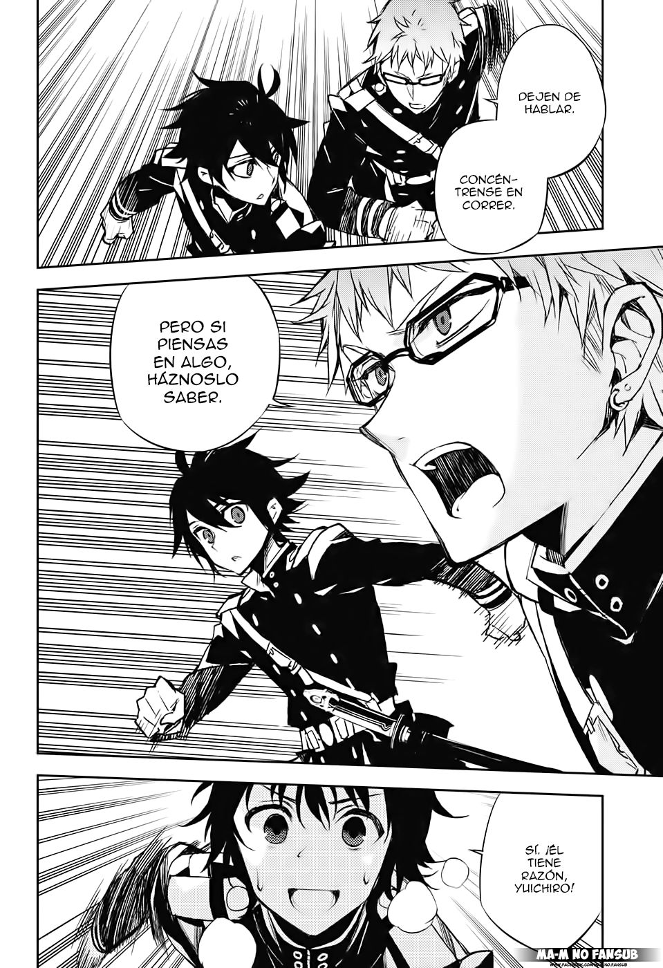 Owari no Seraph Capitulo 44: Un Paseo A Través de la Orilla de la Muerte página 36