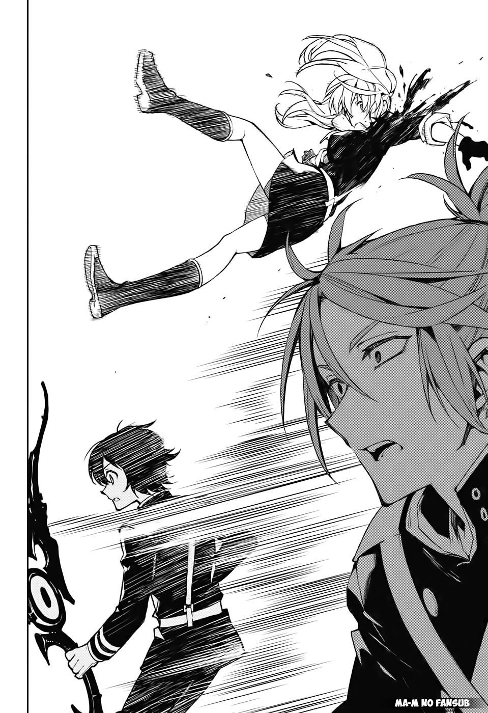 Owari no Seraph Capitulo 44: Un Paseo A Través de la Orilla de la Muerte página 40