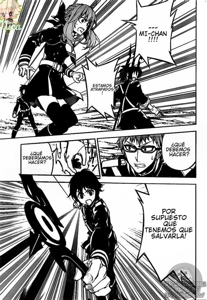 Owari no Seraph Capitulo 45: Las Hermanas Sangu página 10