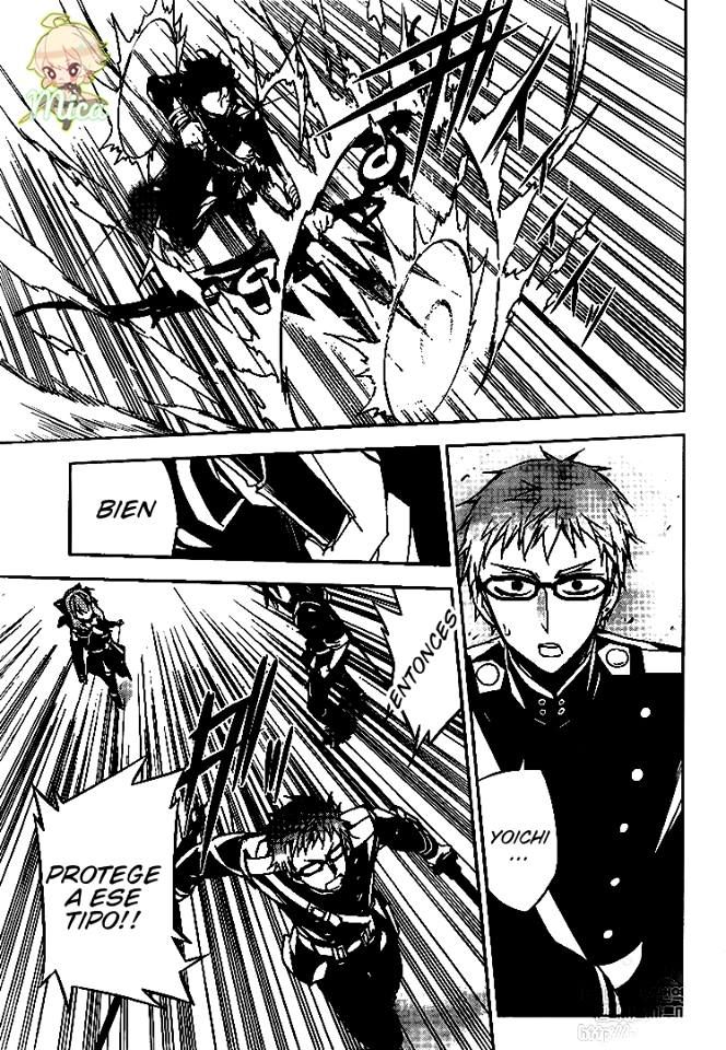 Owari no Seraph Capitulo 45: Las Hermanas Sangu página 14