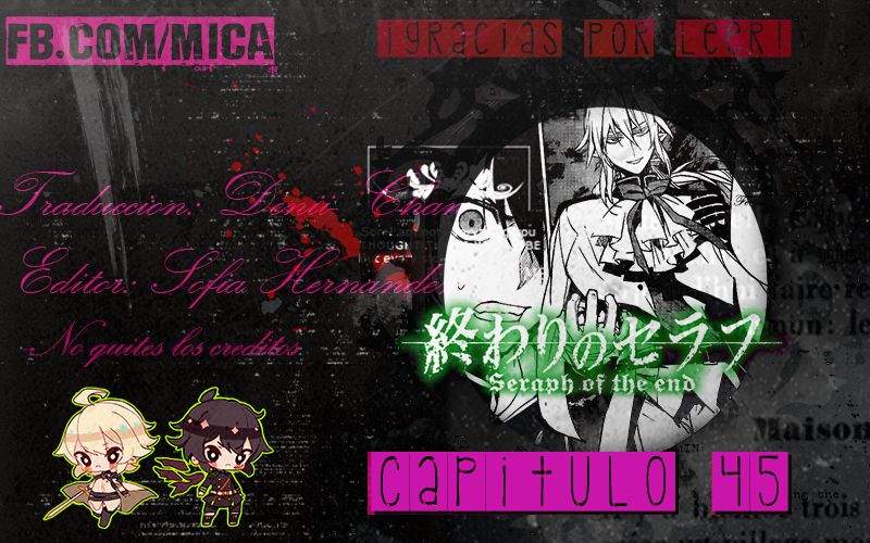 Owari no Seraph Capitulo 45: Las Hermanas Sangu página 18