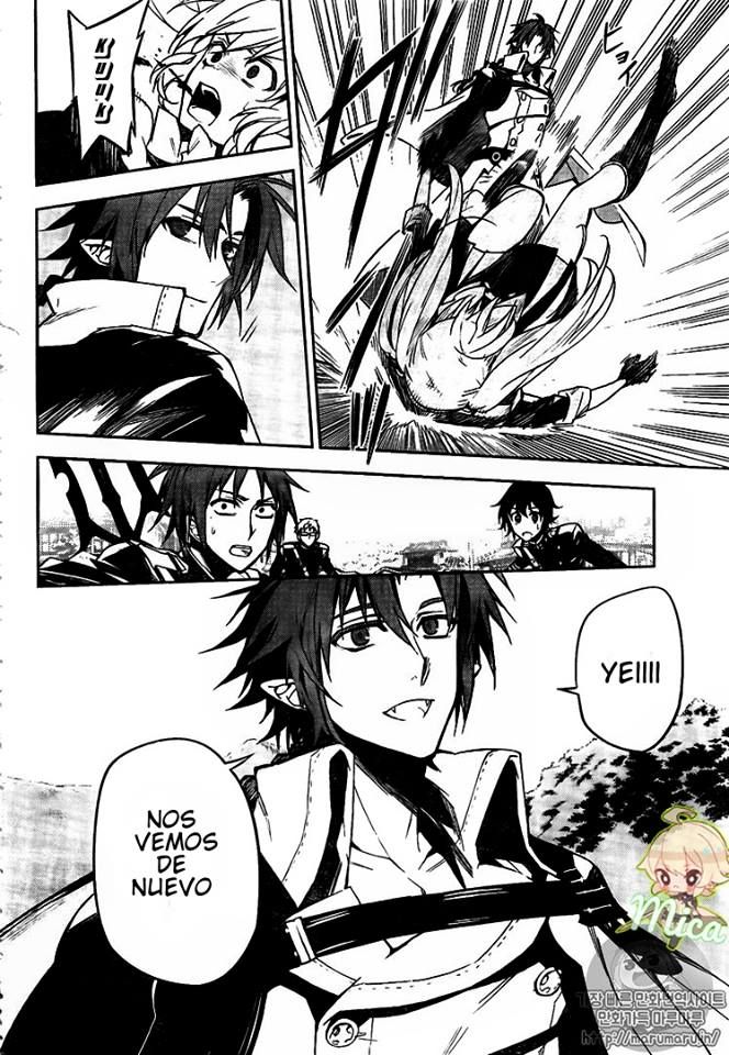 Owari no Seraph Capitulo 45: Las Hermanas Sangu página 9