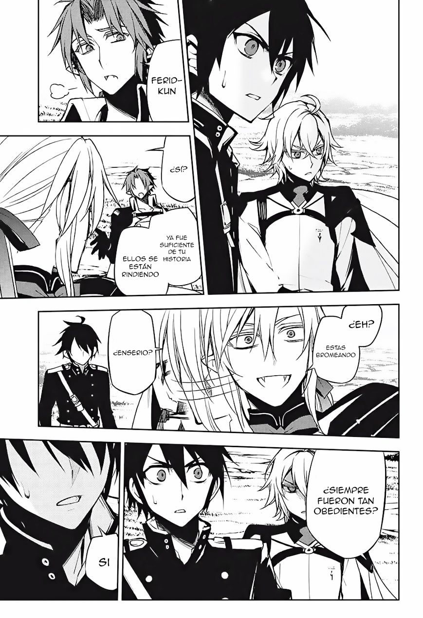 Owari no Seraph Capitulo 46: El Regreso del Heroe página 17