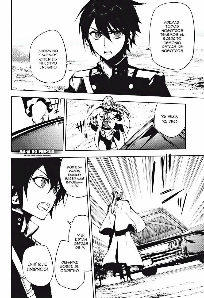 Owari no Seraph Capitulo 46: El Regreso del Heroe página 20