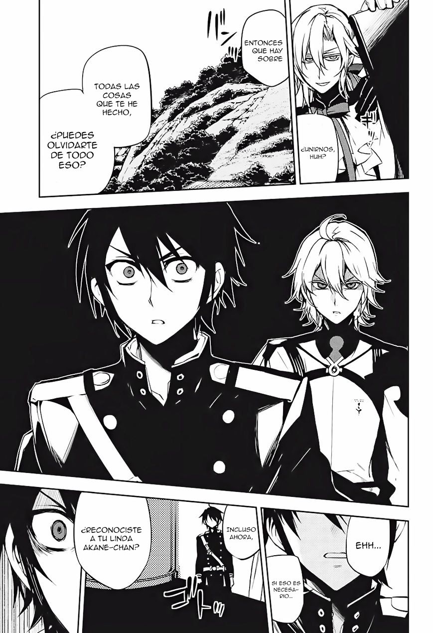 Owari no Seraph Capitulo 46: El Regreso del Heroe página 21
