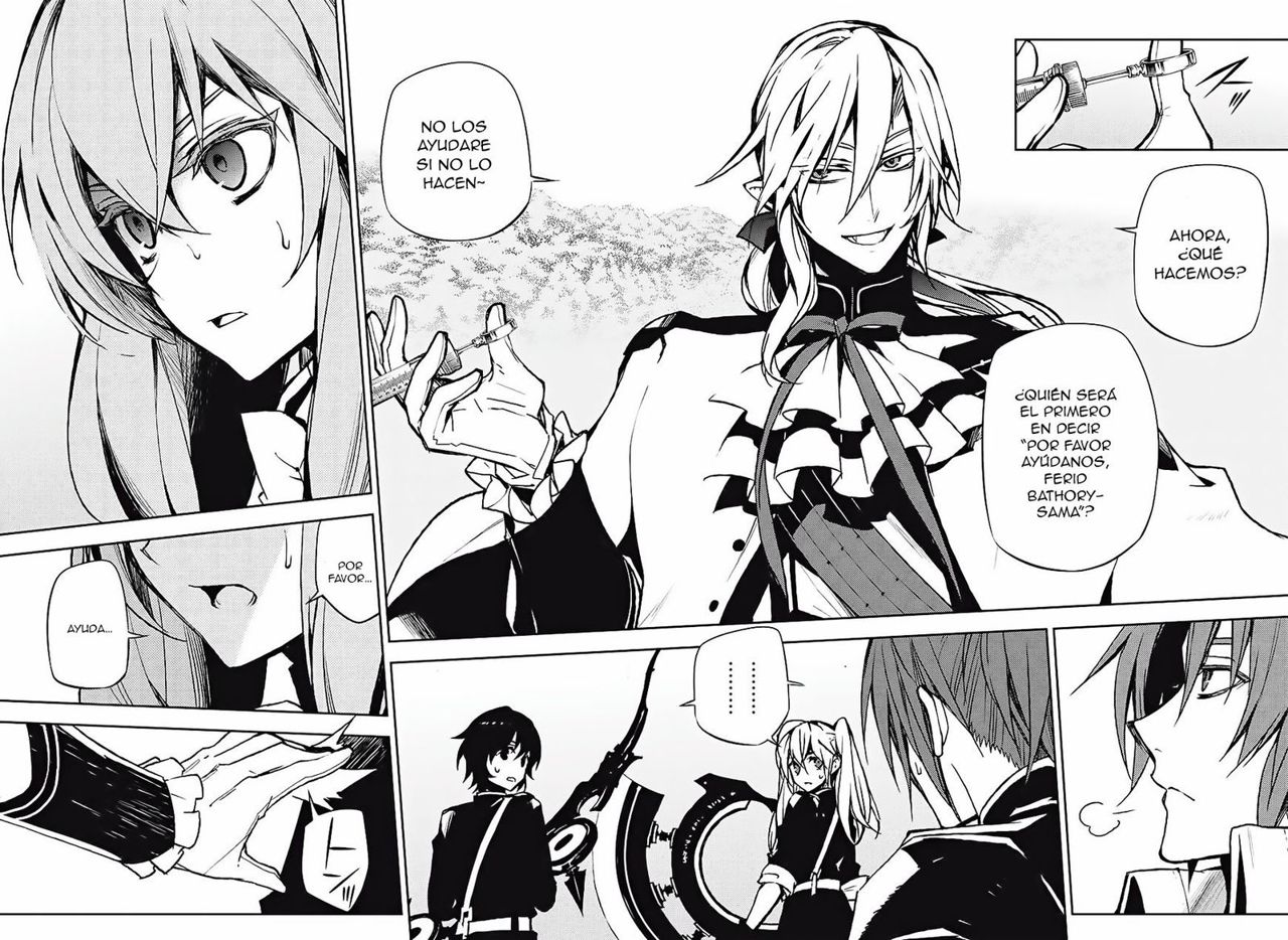 Owari no Seraph Capitulo 46: El Regreso del Heroe página 36