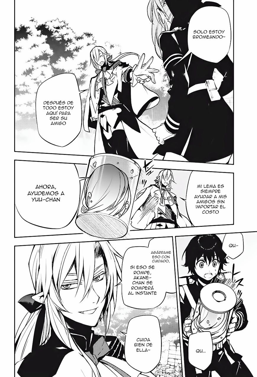 Owari no Seraph Capitulo 46: El Regreso del Heroe página 37