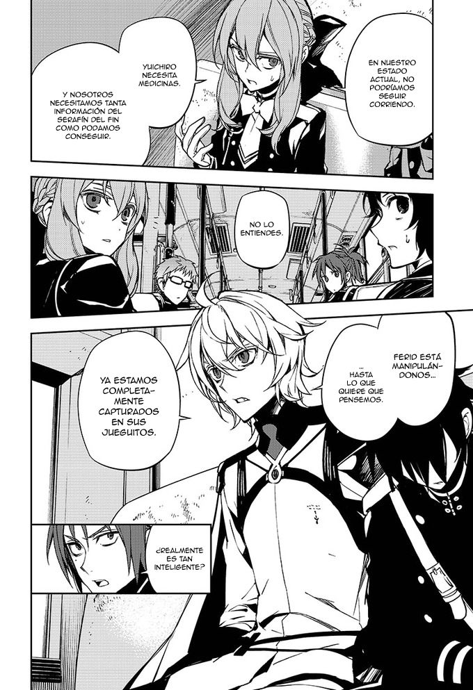 Owari no Seraph Capitulo 47: El Precio de la Oracion página 21