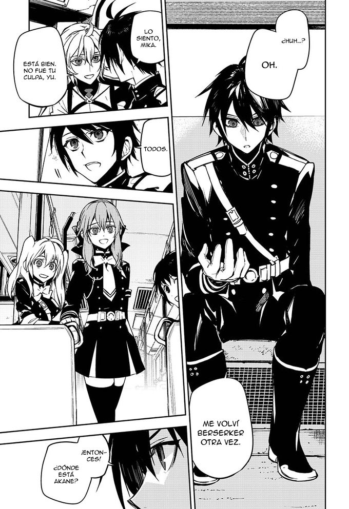 Owari no Seraph Capitulo 47: El Precio de la Oracion página 27