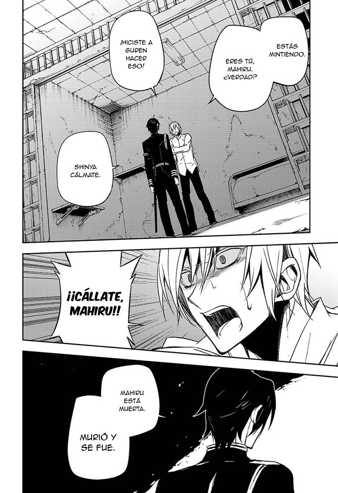Owari no Seraph Capitulo 47: El Precio de la Oracion página 39