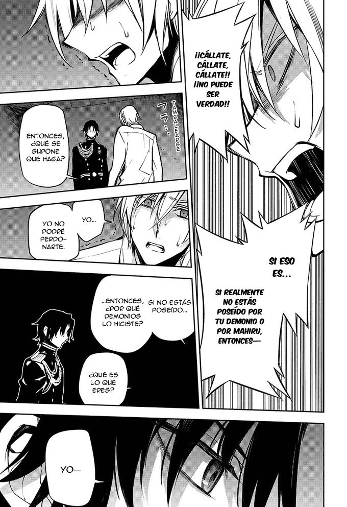 Owari no Seraph Capitulo 47: El Precio de la Oracion página 40