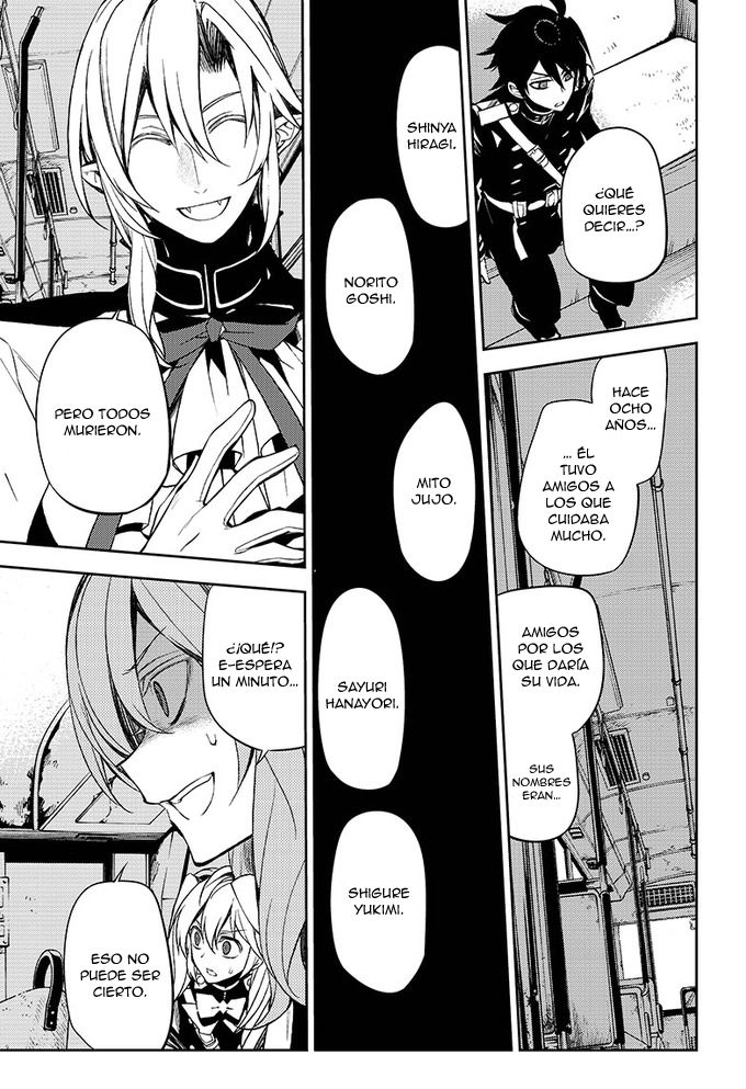 Owari no Seraph Capitulo 47: El Precio de la Oracion página 42