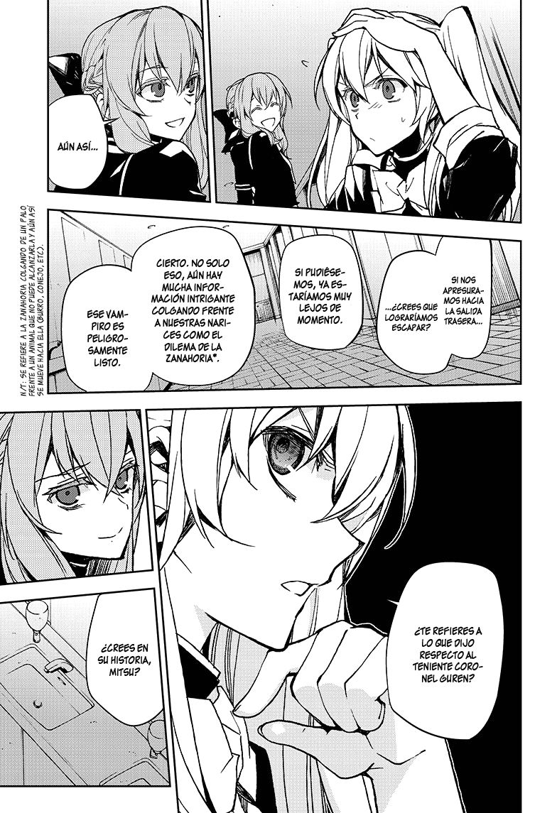 Owari no Seraph Capitulo 48: El mecanismo de un angel página 10