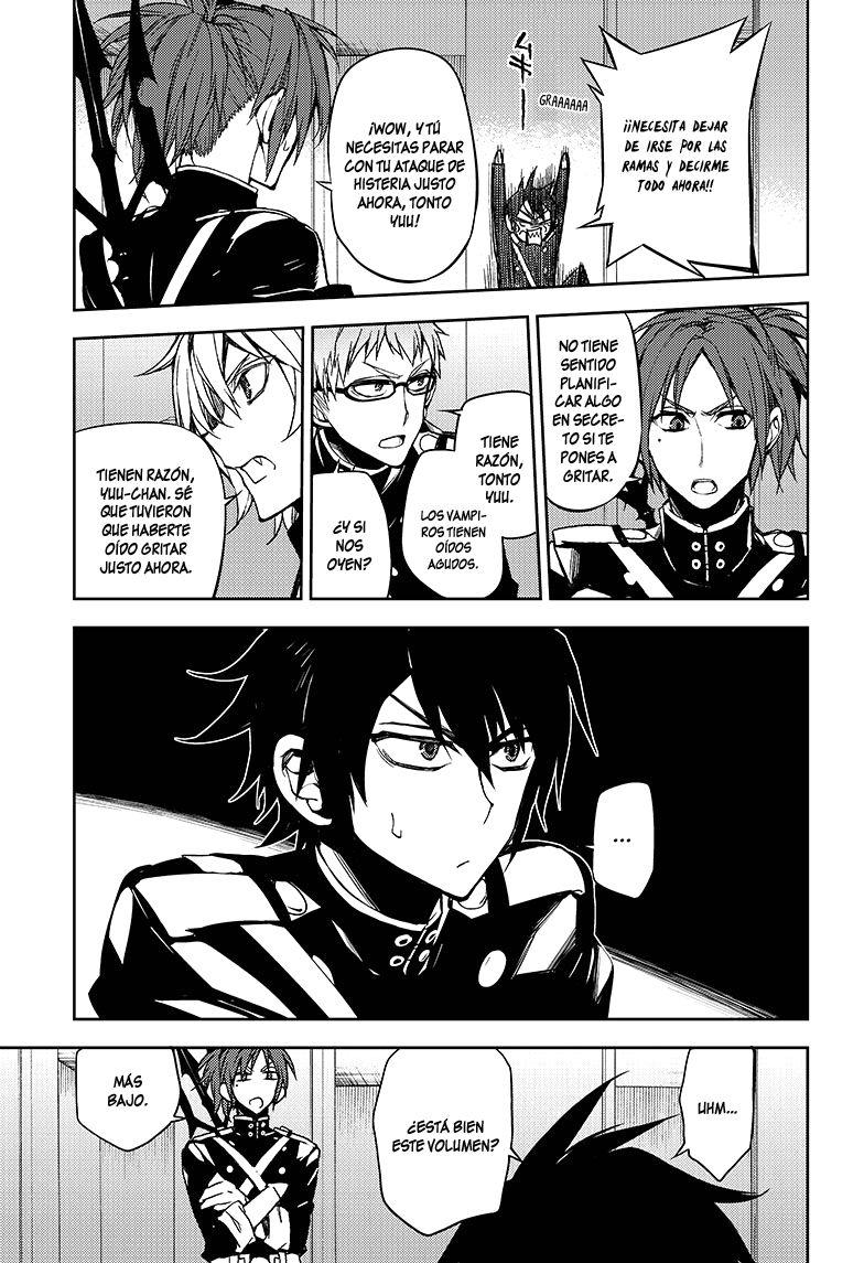 Owari no Seraph Capitulo 48: El mecanismo de un angel página 14