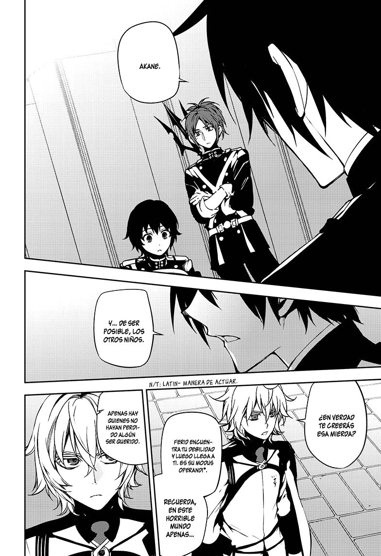 Owari no Seraph Capitulo 48: El mecanismo de un angel página 19