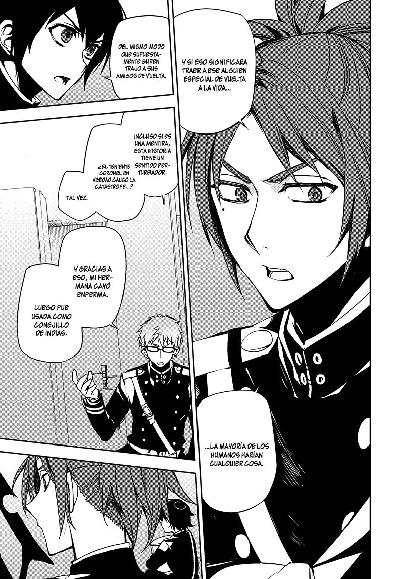 Owari no Seraph Capitulo 48: El mecanismo de un angel página 20