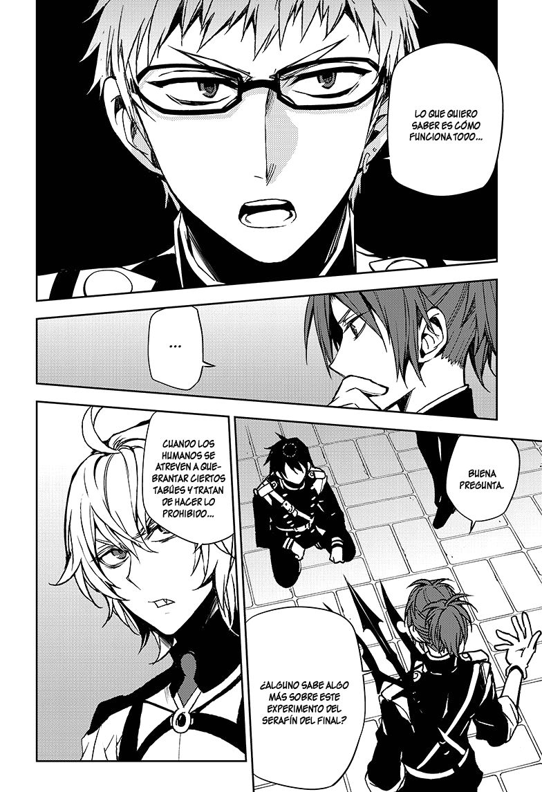 Owari no Seraph Capitulo 48: El mecanismo de un angel página 21