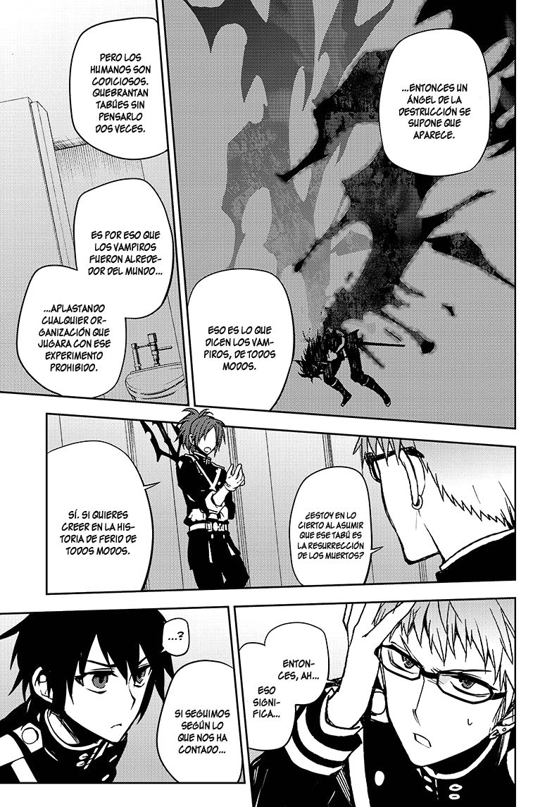 Owari no Seraph Capitulo 48: El mecanismo de un angel página 22