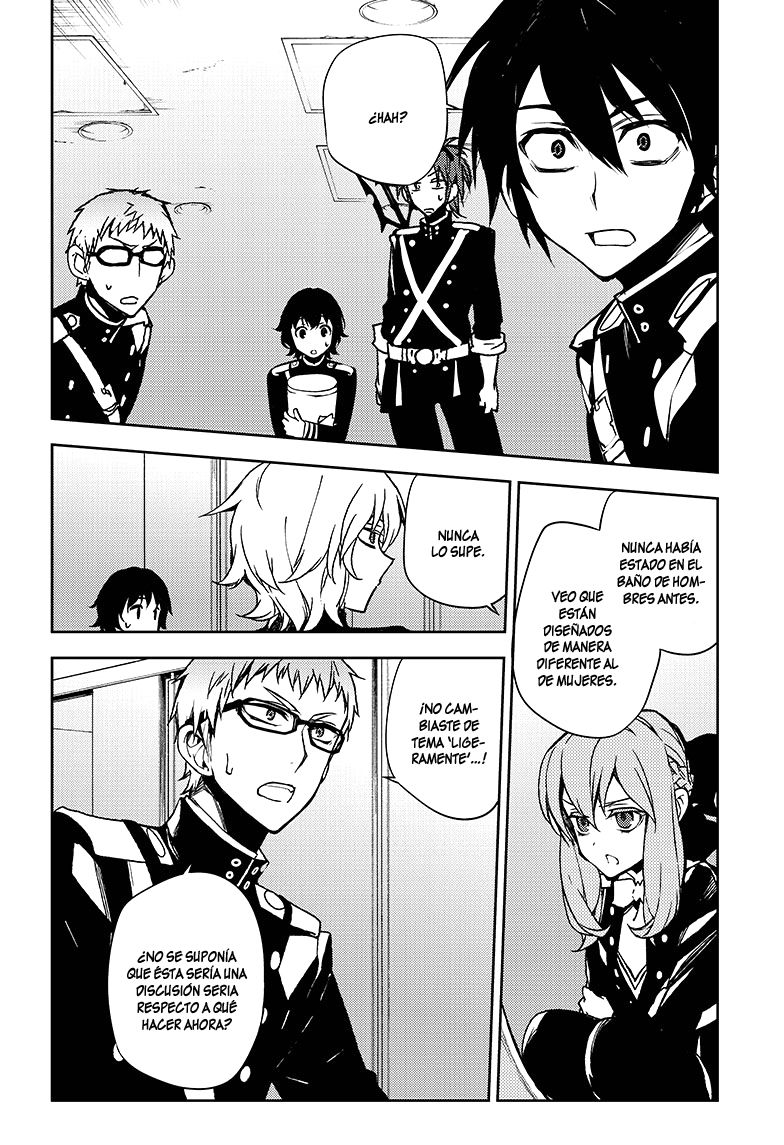 Owari no Seraph Capitulo 48: El mecanismo de un angel página 27
