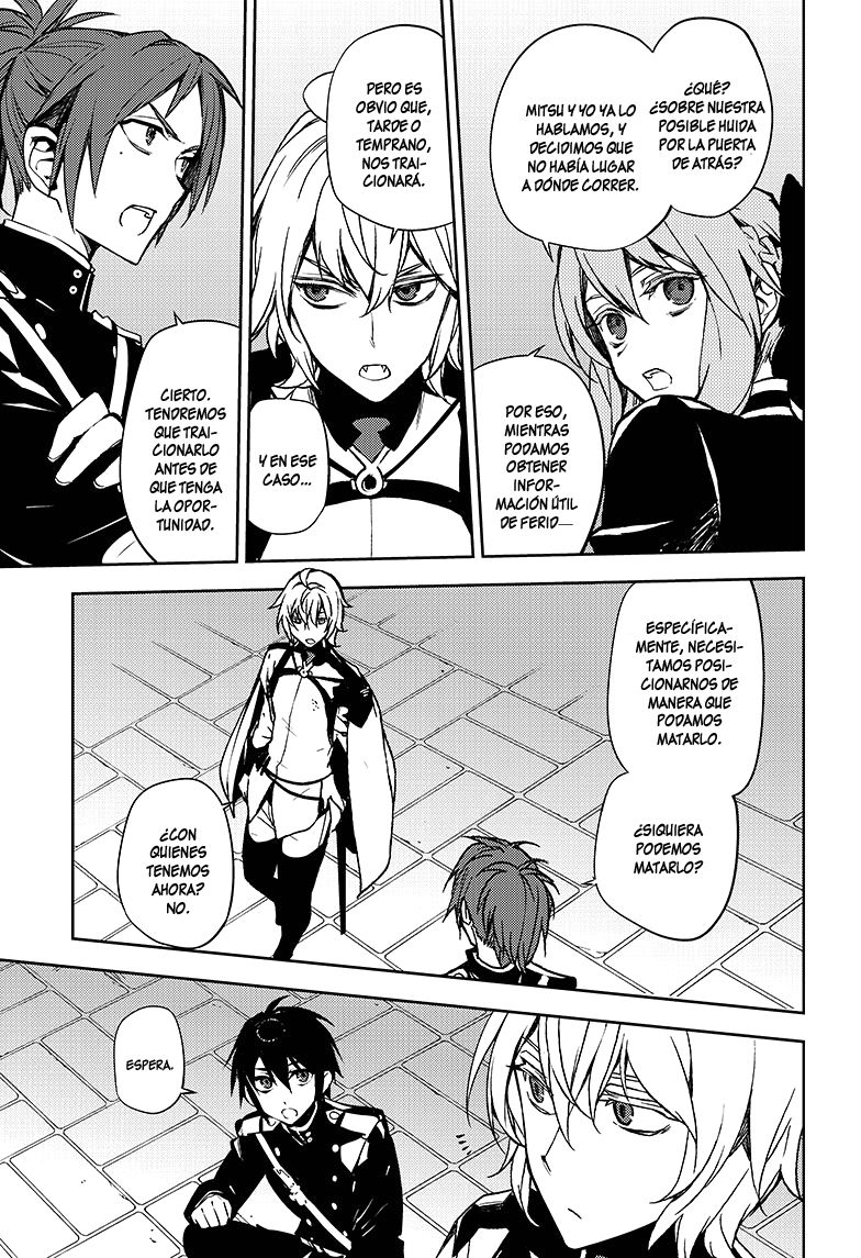 Owari no Seraph Capitulo 48: El mecanismo de un angel página 28