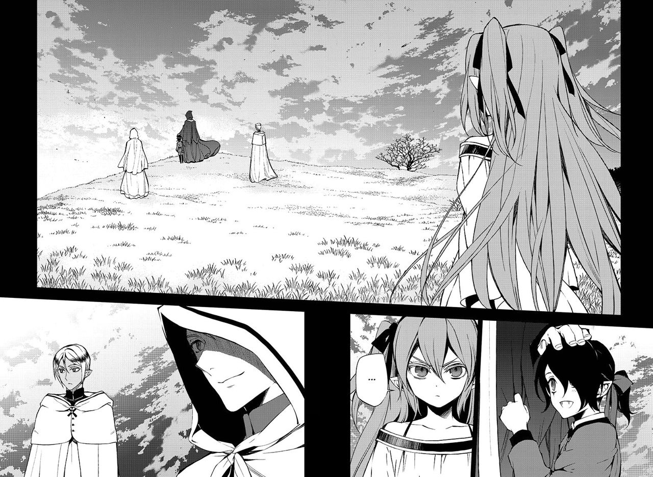 Owari no Seraph Capitulo 49: Recuerdos de un progenitor página 11