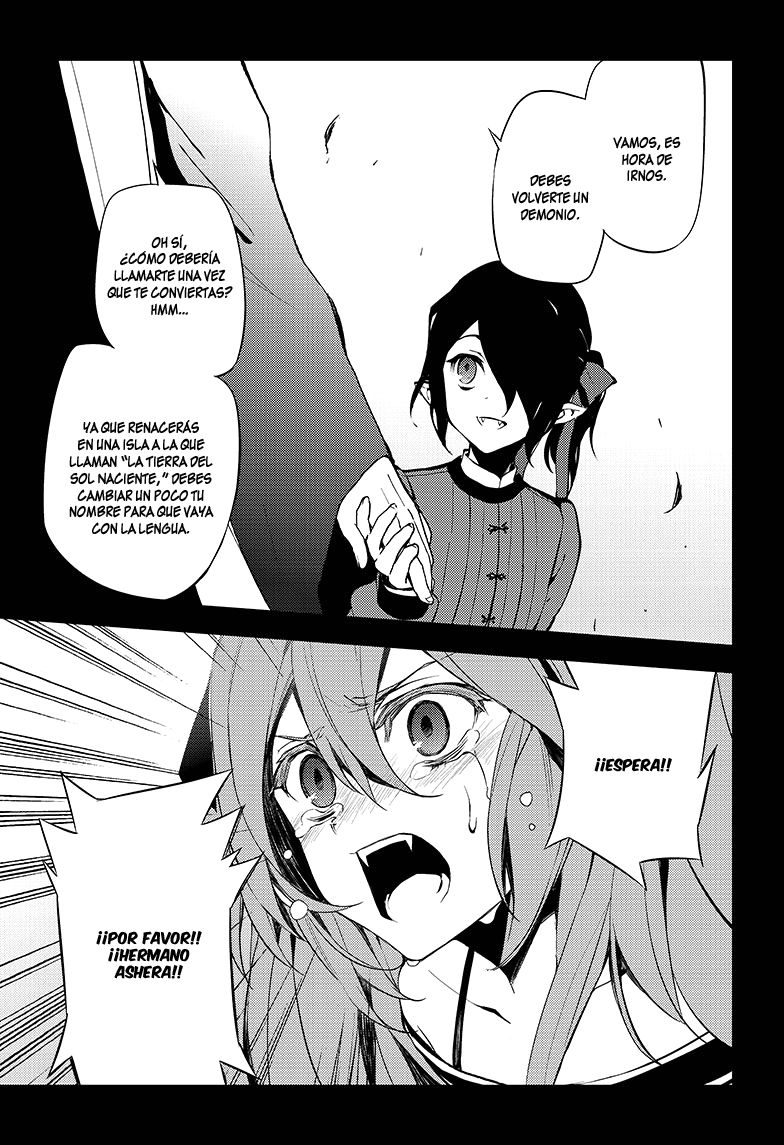 Owari no Seraph Capitulo 49: Recuerdos de un progenitor página 19