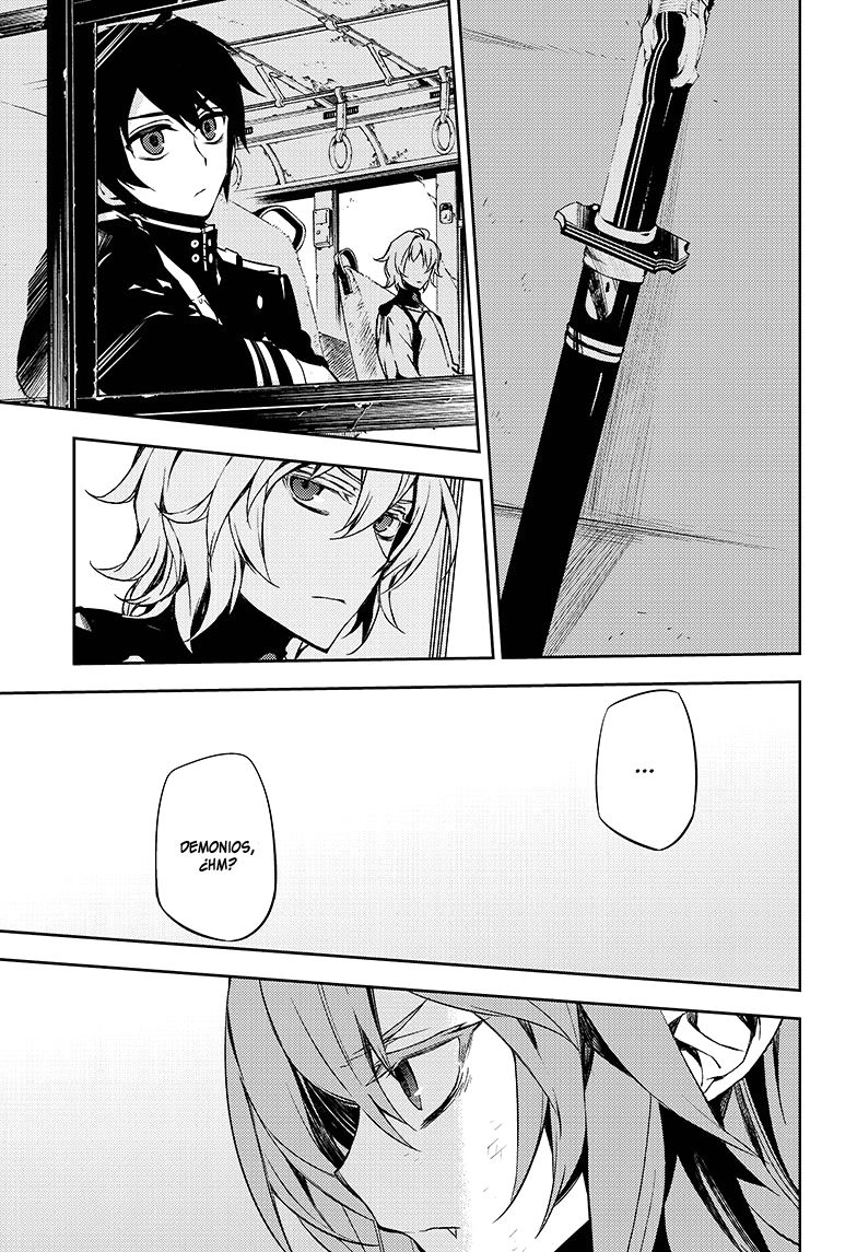Owari no Seraph Capitulo 49: Recuerdos de un progenitor página 21
