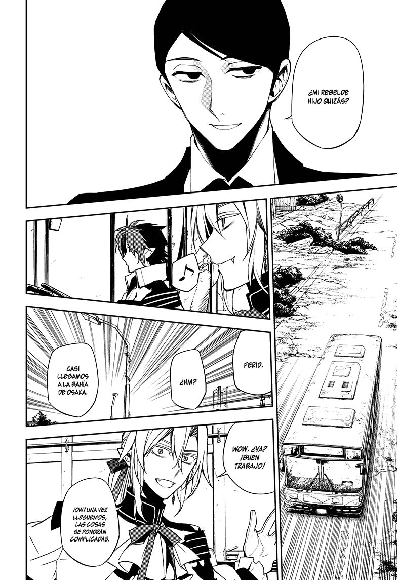 Owari no Seraph Capitulo 49: Recuerdos de un progenitor página 27