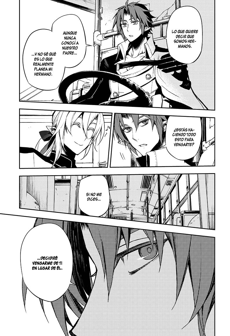 Owari no Seraph Capitulo 49: Recuerdos de un progenitor página 32